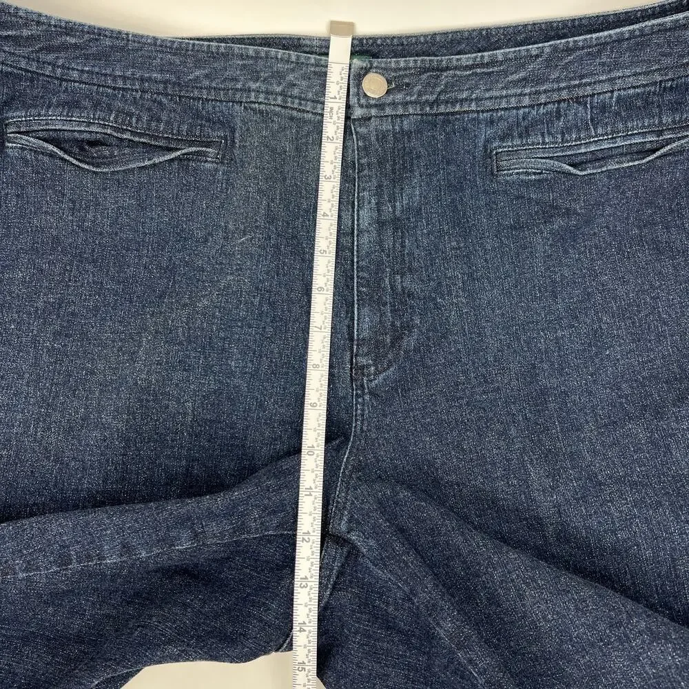 Vintage Womens Lauren Ralph Lauren Jeans Co. Stretch Jean Dark Wash 2XL **READ**